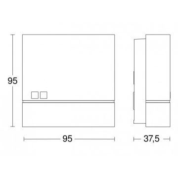 Steinel 066123 - Dämmerungsschalter NIGHTMATIQ Plus IP54 weiß