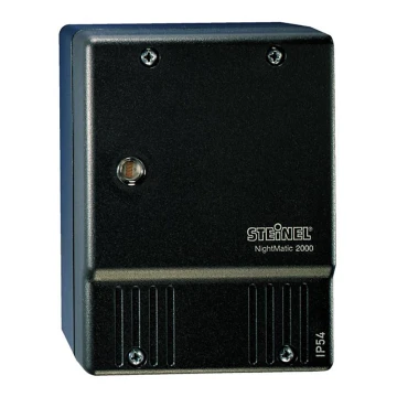 STEINEL 550318 - (Himalaya) Salzlampe NightMatic 2000 schwarz
