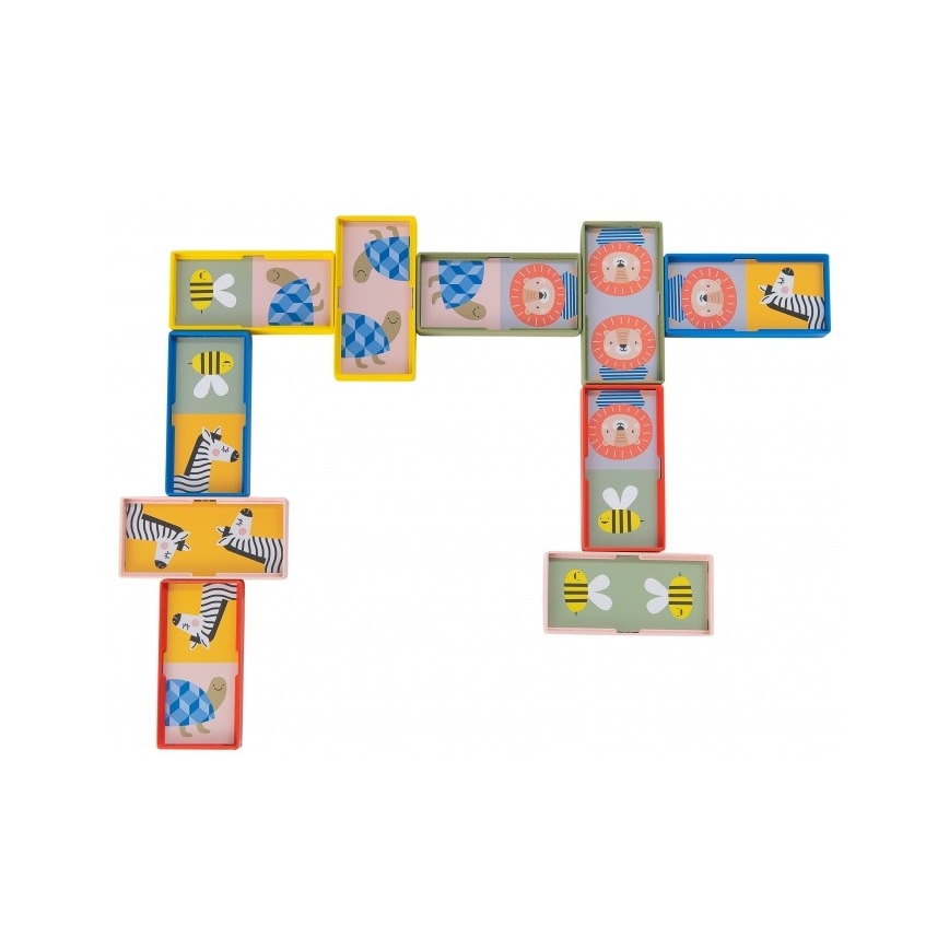 Taf Toys - Kinder-Dominosteine 4in1 Tiere