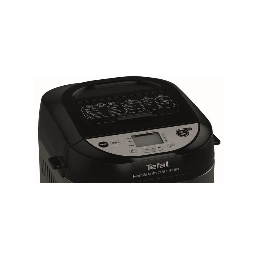 Tefal - Brotbackautomat PAIN&TRESORS 700W/230V schwarz