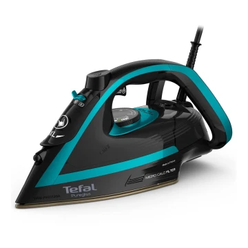 Tefal - Dampfbügeleisen PUREGLISS 3000W/230V türkisfarben/schwarz