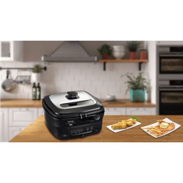 Tefal - Fritteuse 2 l VERSALION DE LUXE 7in1 1600W/230V schwarz