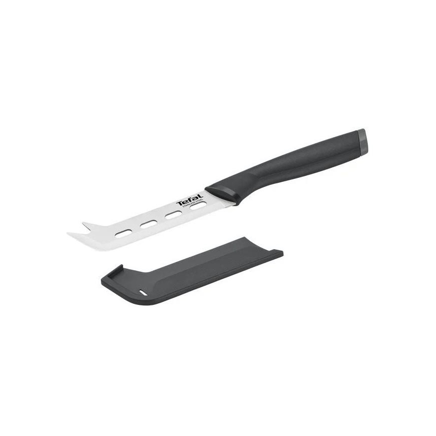 Tefal - Käsemesser aus Edelstahl COMFORT 12 cm Chrom/schwarz