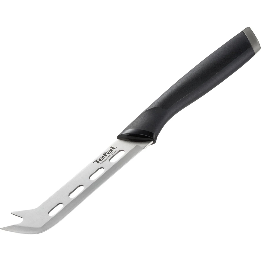 Tefal - Käsemesser aus Edelstahl COMFORT 12 cm Chrom/schwarz