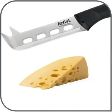 Tefal - Käsemesser aus Edelstahl COMFORT 12 cm Chrom/schwarz