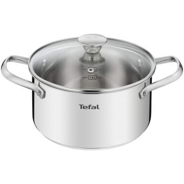 Tefal - Kochgeschirr-Set 10 Stk. COOK EAT Edelstahl