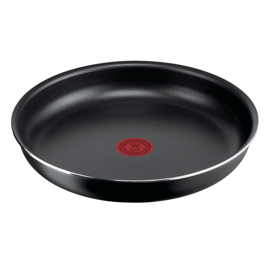 Tefal - Kochgeschirr-Set 13 Stk. INGENIO EASY COOK & CLEAN BLACK