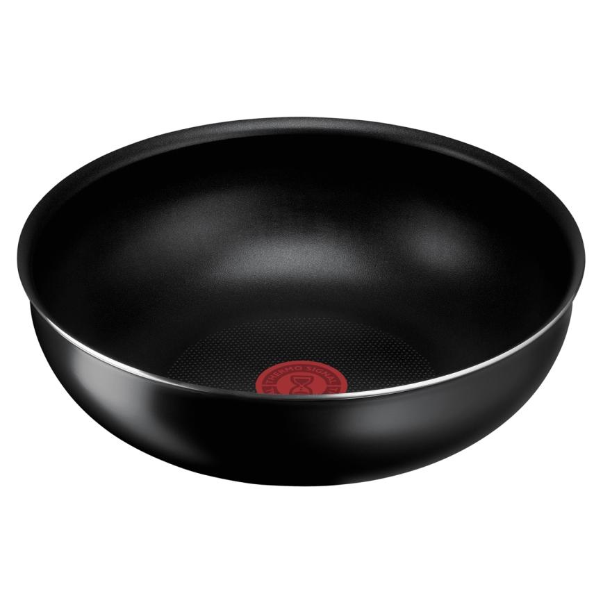 Tefal - Kochgeschirr-Set 13 Stk. INGENIO EASY COOK & CLEAN BLACK