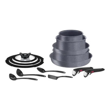 Tefal - Kochgeschirr-Set 14 Stk. INGENIO NATURAL FORCE