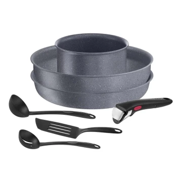 Tefal - Kochgeschirr-Set 7 Stk. INGENIO NATURAL FORCE