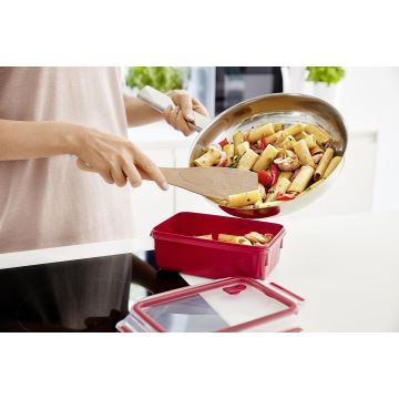 Tefal - Lebensmittelbehälter 1 l MASTER SEAL MICRO rot