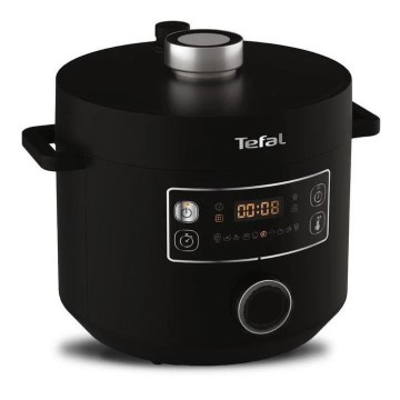 Tefal - Multifunktions-Elektrotopf TURBO CUISINE 4,8 l 1090W/230V schwarz