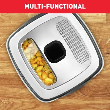 Tefal - Multifunktions-Fritteuse 9in1 VERSALIO DE LUXE 1600W/230V 2 l weiß