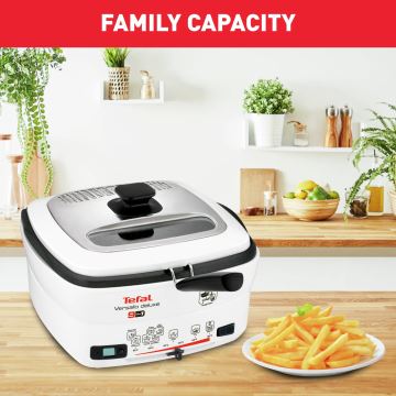 Tefal - Multifunktions-Fritteuse 9in1 VERSALIO DE LUXE 1600W/230V 2 l weiß