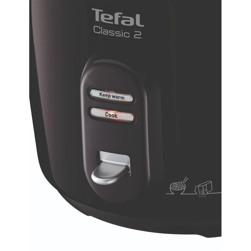 Tefal - Reiskocher CLASSIC 500W/230V 3 l schwarz