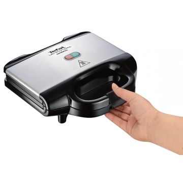 Tefal - Sandwichmaker ULTRACOMPACT 700W/230V schwarz/Chrom