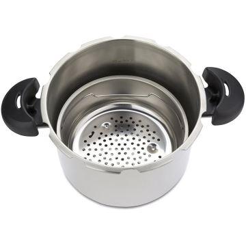 Tefal - Schnellkochtopf 6 l CLIPSO MINUT EASY Edelstahl