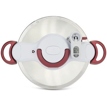 Tefal - Schnellkochtopf 6 l CLIPSO MINUT PERFECT Edelstahl