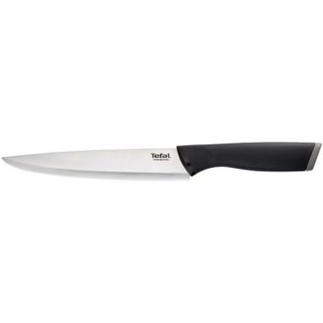 Tefal - Tranchiermesser aus rostfreiem Stahl COMFORT 20 cm Chrom/schwarz