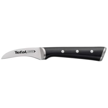 Tefal - Tranchiermesser aus rostfreiem Stahl ICE FORCE 7 cm Chrom/schwarz