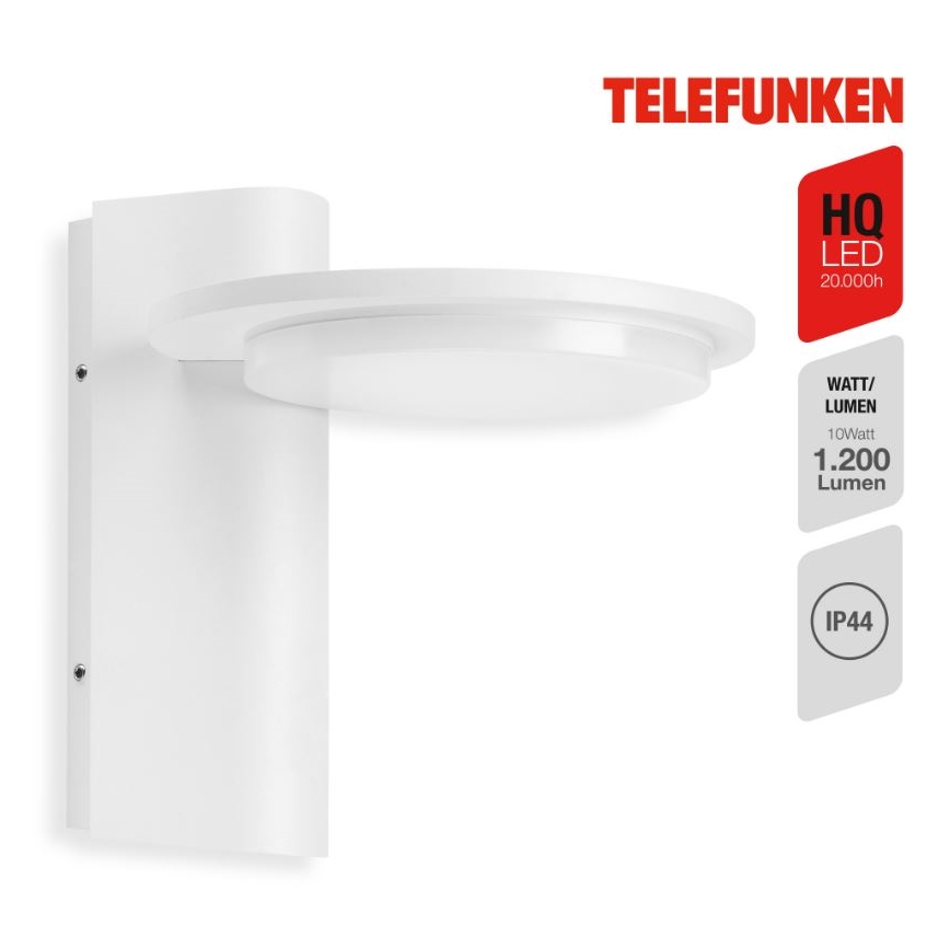 Telefunken 312406TF - LED-Wandleuchte für den Außenbereich LED/10W/230V IP44