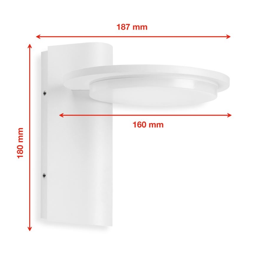 Telefunken 312406TF - LED-Wandleuchte für den Außenbereich LED/10W/230V IP44