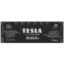 Tesla Batteries - 10 Stk. Alkalibatterie AA BLACK+ 1,5V 2800 mAh