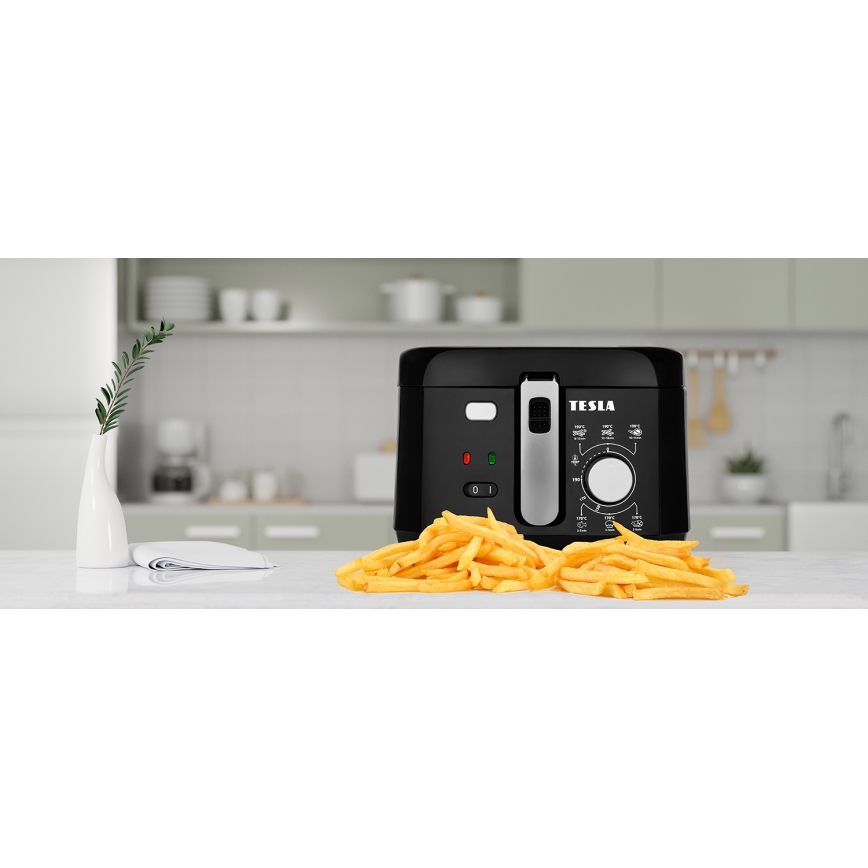 TESLA Electronics EasyCook - Fritteuse 2,5 l 1800W/230V