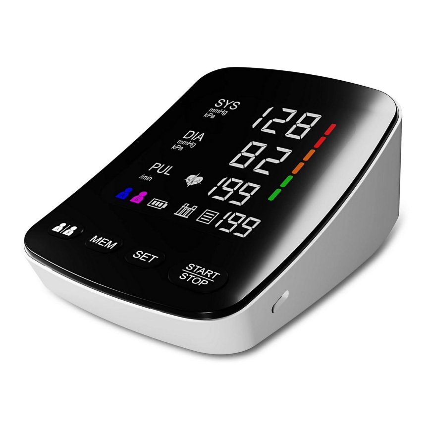 TESLA Smart - Intelligentes digitales Blutdruckmessgerät 4xAAA