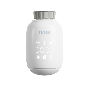 TESLA Smart - Kabelloser Smart-Thermostatkopf 2xAA