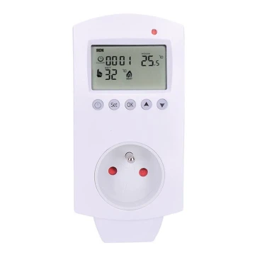 Thermostat mit Steckdose 230V/16A