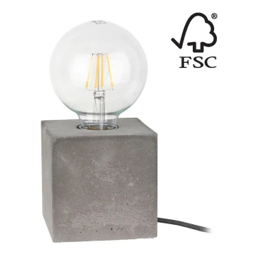 Tischlampe STRONG 1xE27/25W/230V – FSC-zertifiziert