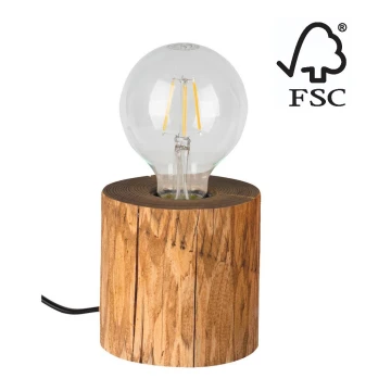 Tischlampe TRABO 1xE27/25W/230V – FSC-zertifiziert