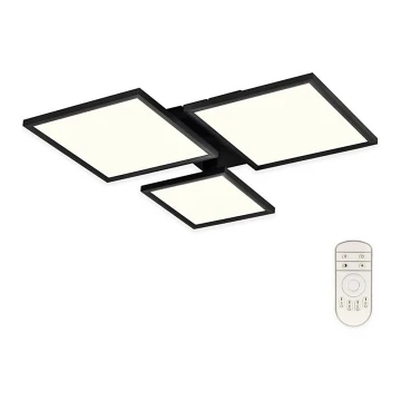 Top Light - Dimmbare LED-Aufbauleuchte MERKUR LED/50W/230V 3000-6500K schwarz + Fernbedienung