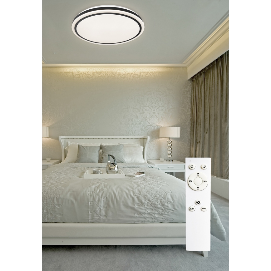 Top Light - Dimmbare LED-Deckenleuchte ONYX LED/51W/230V 3000-6500K d 48 cm + Fernbedienung