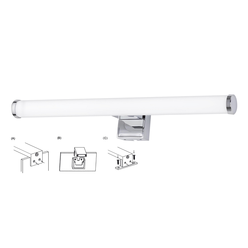 Top Light - LED-Spiegelbeleuchtung für Badezimmer OREGON LED/7W/230V 40 cm IP44