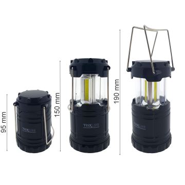 Tragbare LED-Campingleuchte 3xLED/3W/3xAAA 6400K