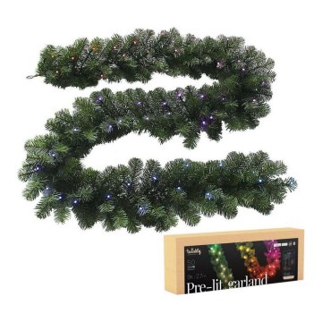 Twinkly - Dimmbare LED-RGBW-Weihnachtsdekoration PRE-LIT GARLAND 50xLED 6,2m Wi-Fi