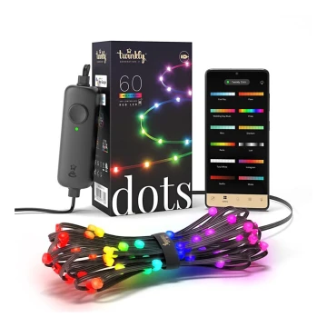 Twinkly - Dimmbarer LED-RGB-Streifen DOTS 60xLED 3 m Wi-Fi USB