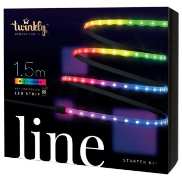 Twinkly - Dimmbarer LED-RGB-Streifen LINE 100xLED 1,5 m Wi-Fi