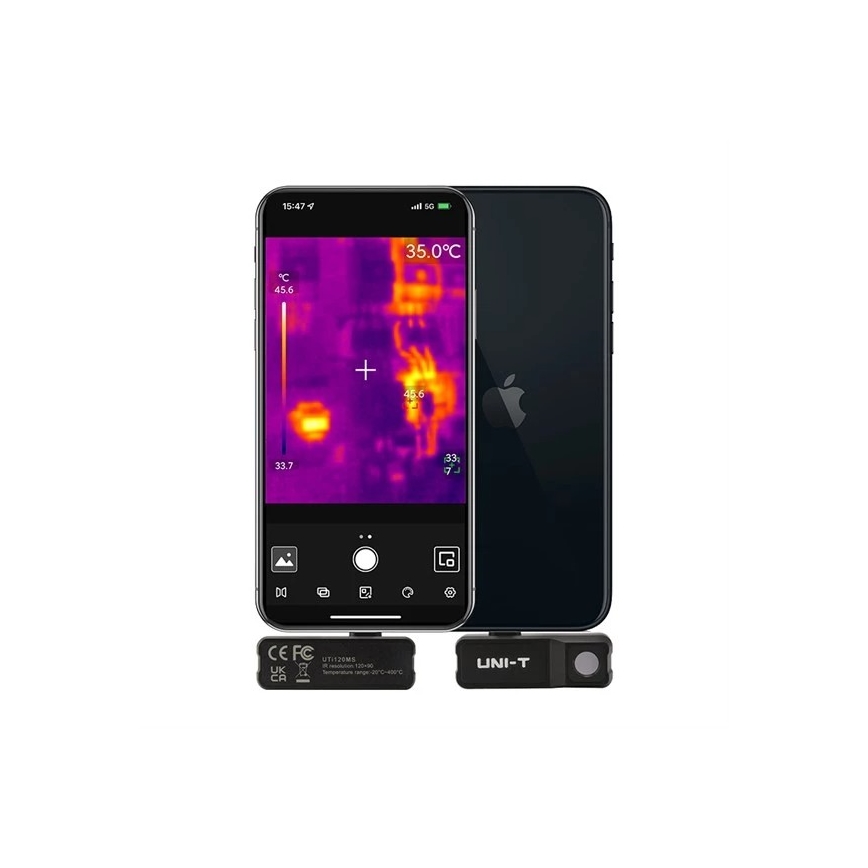 Uni-T - Wärmebildkamera Blitz für iPhone