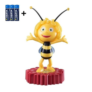 Varta 15635 - LED Kinder Nachtlämpchen MAYA THE BEE LED/3xAA