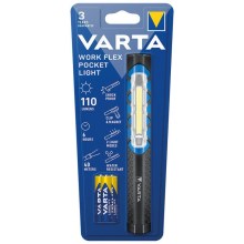 Varta 17647101421 - LED-Taschenlampe WORK FLEX POCKET LIGHT LED/3xAAA IPX4