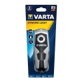 Varta 17680101401 - Aufladbare LED-Taschenlampe DYNAMO LIGHT LED/120mAh IPX4