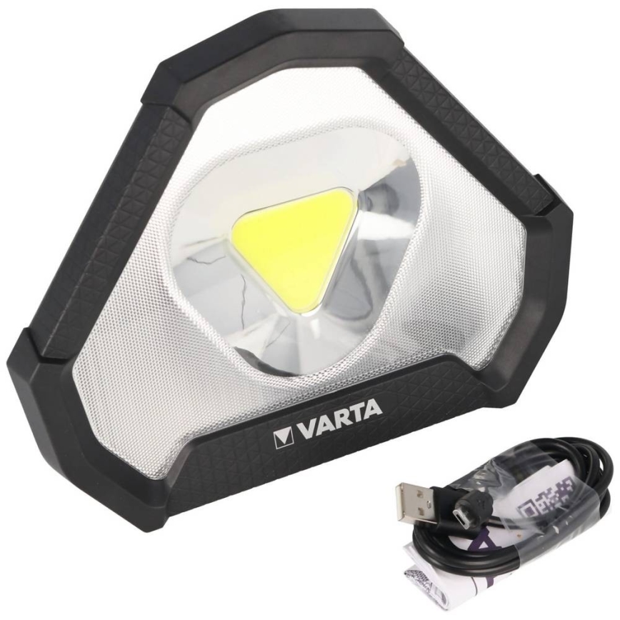 Varta 18647101401 - Tragbare LED-Taschenlampe WORK FLEX LED/12W/5V 5200mAh IP54