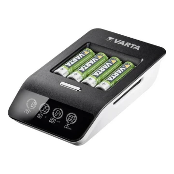 Varta 40084  - LCD-Smart-Ladegerät ULTRA FAST+  4xNiMH AA 2100 mAh 230V