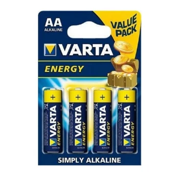 Varta 4106 - 4 St Alkalibatterie ENERGY AA 1,5V