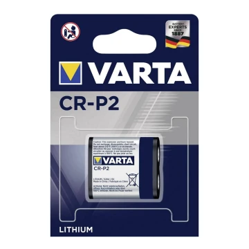 Varta 6204301401 - 1 pc Lithium-Foto-Batterie CR-P2 3V
