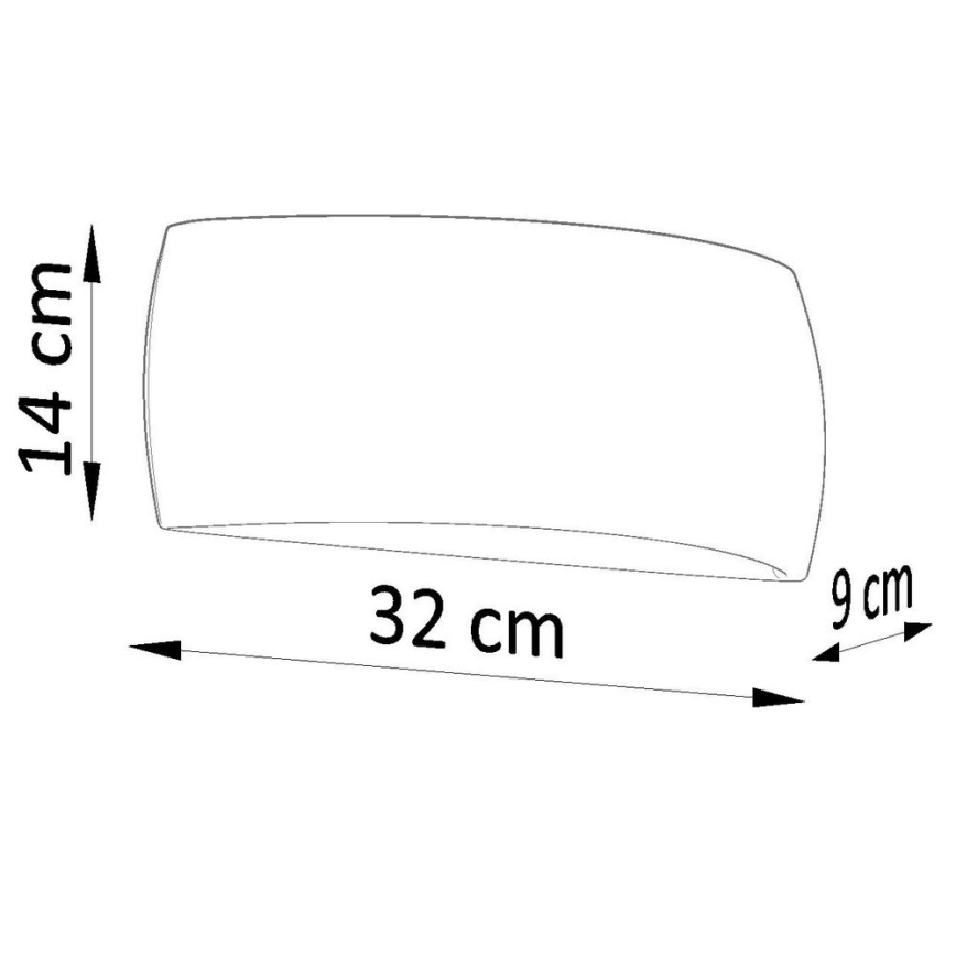 Wandleuchte PONTIUS 1xG9/40W/230V grau