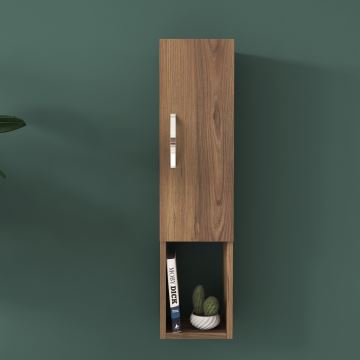 Wandschrank RANI 22,1x90 cm braun